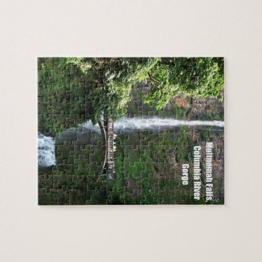 Multnomah Falls, Columbia River Gorge Puzzle (Horizontal)