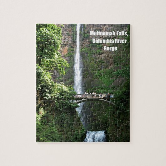 Multnomah Falls, Columbia River Gorge Puzzle (Vertikal)