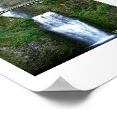 Multnomah Falls Columbia River, OR Poster (Ecke)