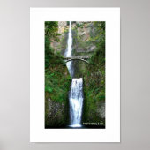 Multnomah Falls Columbia River, OR Poster (Vorne)