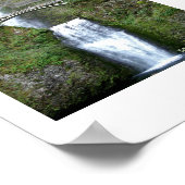 Multnomah Falls Columbia River, OR Poster (Ecke)