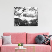 Multnomah Falls FotographColumbia River, OR 2 Leinwanddruck (Insitu (Wohnzimmer))