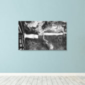 Multnomah Falls FotographColumbia River, OR Leinwanddruck (Insitu (Holzboden))