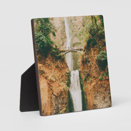 Multnomah Falls Fotoplatte (Vorderseite)