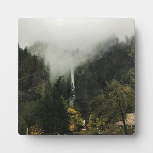 Multnomah Falls Fotoplatte (Vorderseite)