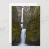 Multnomah Falls Grußkarte Dankeskarte (Vorne/Hinten)
