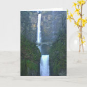 Multnomah Falls Karte (Gelbe Blume)