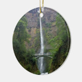 Multnomah Falls Keramik Ornament (Links)