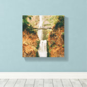 Multnomah Falls Leinwanddruck (Insitu (Holzboden))