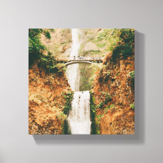 Multnomah Falls Leinwanddruck (Vorderseite)