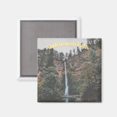 Multnomah Falls Magnet (Vorderseite/Rückseite)