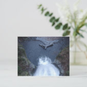 Multnomah Falls nach unten Postkarte (Stehend Vorderseite)