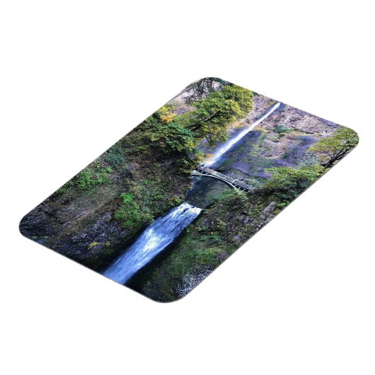 Multnomah Falls, OR Magnet (Linke Seite)