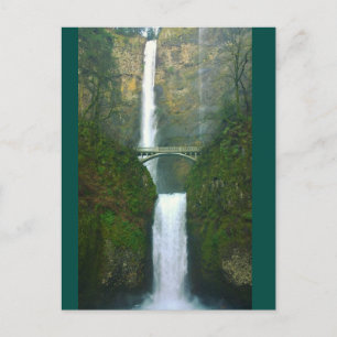 Multnomah Falls, OR Postkarte