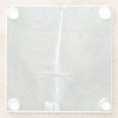 Multnomah Falls, Oregon Glasuntersetzer (Rückseite)