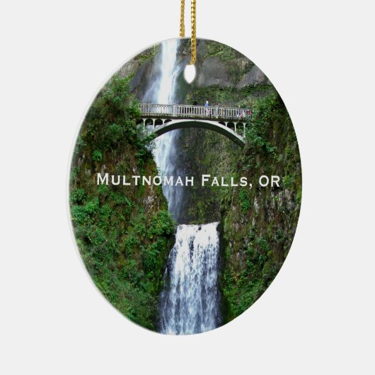 Multnomah Falls, Oregon Landschaft Ornament (Rechts)