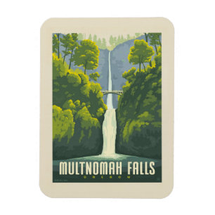 Multnomah Falls   Oregon Magnet