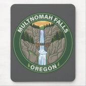 Multnomah Falls Oregon Mousepad (Vorne)