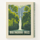 Multnomah Falls | Oregon Notizblock (Rückseite)