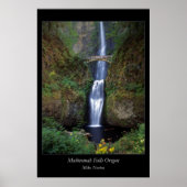 Multnomah Falls Oregon Poster (Vorne)