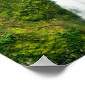 Multnomah Falls Oregon Poster (Ecke)