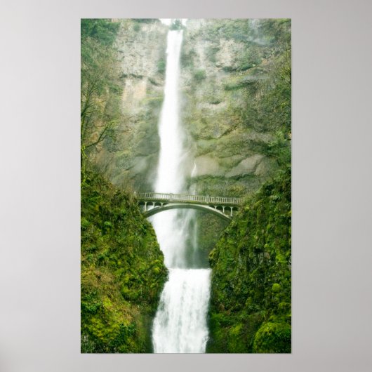 Multnomah Falls Oregon Poster (Vorne)