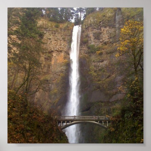 Multnomah Falls, Oregon Poster (Vorne)