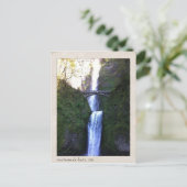 Multnomah Falls, Oregon Postkarte (Stehend Vorderseite)