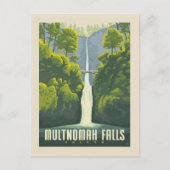 Multnomah Falls | Oregon Postkarte (Vorderseite)