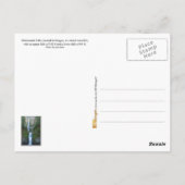 Multnomah Falls, Oregon Postkarte (Rückseite)