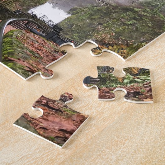 Multnomah Falls, Oregon Puzzle (Seite)