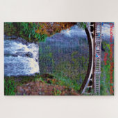 Multnomah Falls Oregon. Puzzle (Horizontal)