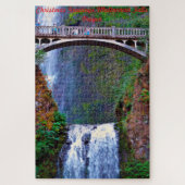 Multnomah Falls Oregon. Puzzle (Vertikal)