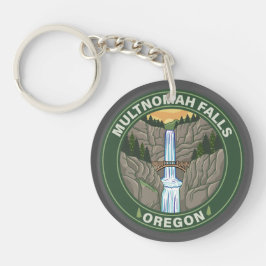 Multnomah Falls Oregon Schlüsselanhänger