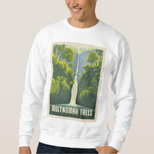 Multnomah Falls   Oregon Sweatshirt