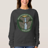 Multnomah Falls Oregon Sweatshirt (Vorderseite)