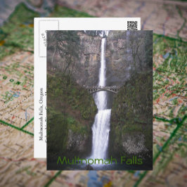 Multnomah Falls, Oregon Travel Foto Postkarte