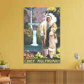 Multnomah Falls, OregonChief Multnomah Leinwanddruck (Insitu (Wohnzimmer))