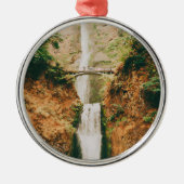 Multnomah Falls Ornament Aus Metall (Vorne)