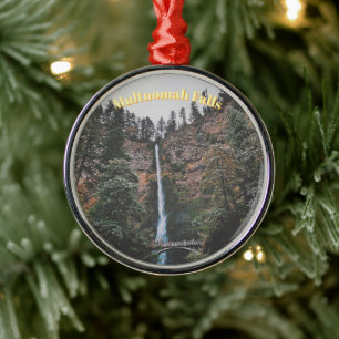 Multnomah Falls Ornament Aus Metall