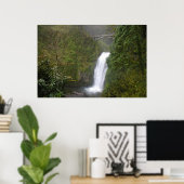 Multnomah Falls Poster (Heimbüro)