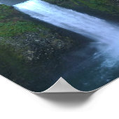 Multnomah Falls Poster (Ecke)