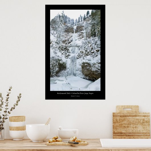 Multnomah Falls Poster (Küche)