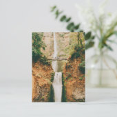 Multnomah Falls Postkarte (Stehend Vorderseite)
