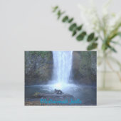 Multnomah Falls Postkarte (Stehend Vorderseite)