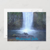 Multnomah Falls Postkarte (Vorne/Hinten)