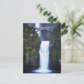 Multnomah Falls Postkarte (Stehend Vorderseite)