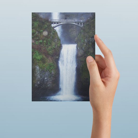 Multnomah Falls Postkarte