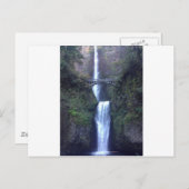 Multnomah Falls Postkarte (Vorne/Hinten)