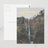Multnomah Falls Postkarte (Vorne/Hinten)